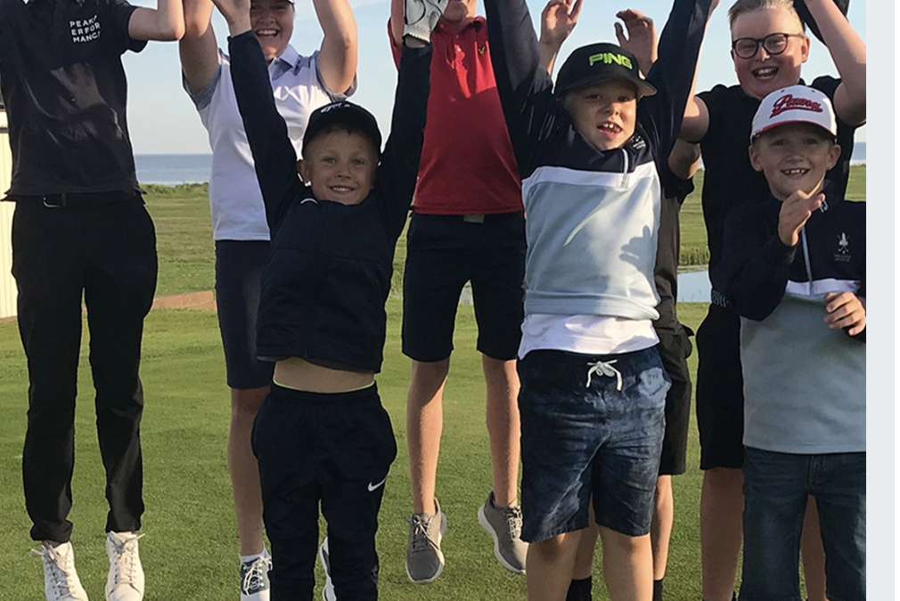 Golfförbundet har skrivit en artikel om vår juniorverksamhet